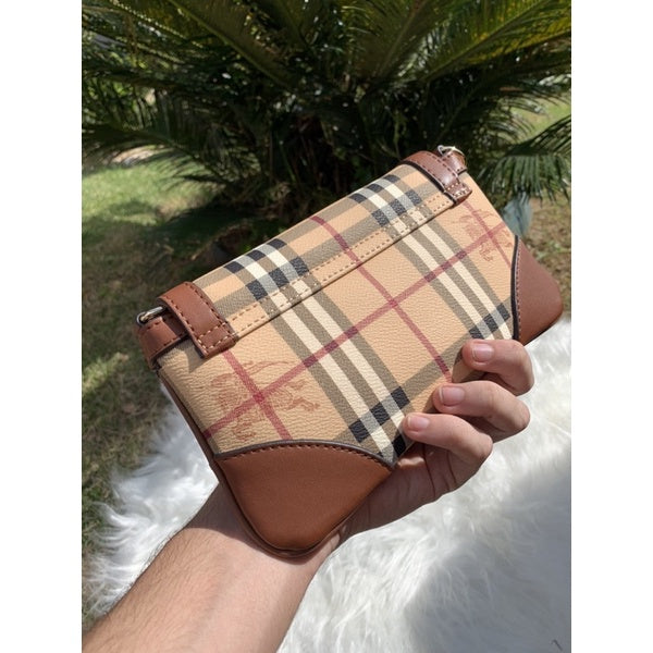 Bolsa Burberry Baguette Xadrez