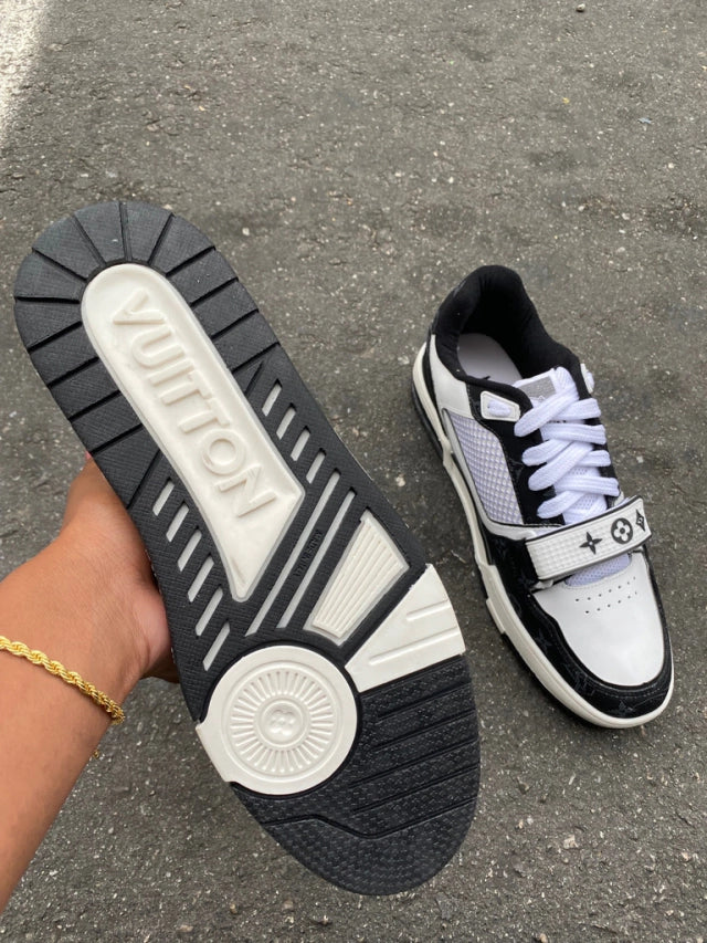 Tênis LV Trainer Custom Velcro Fem/Masc