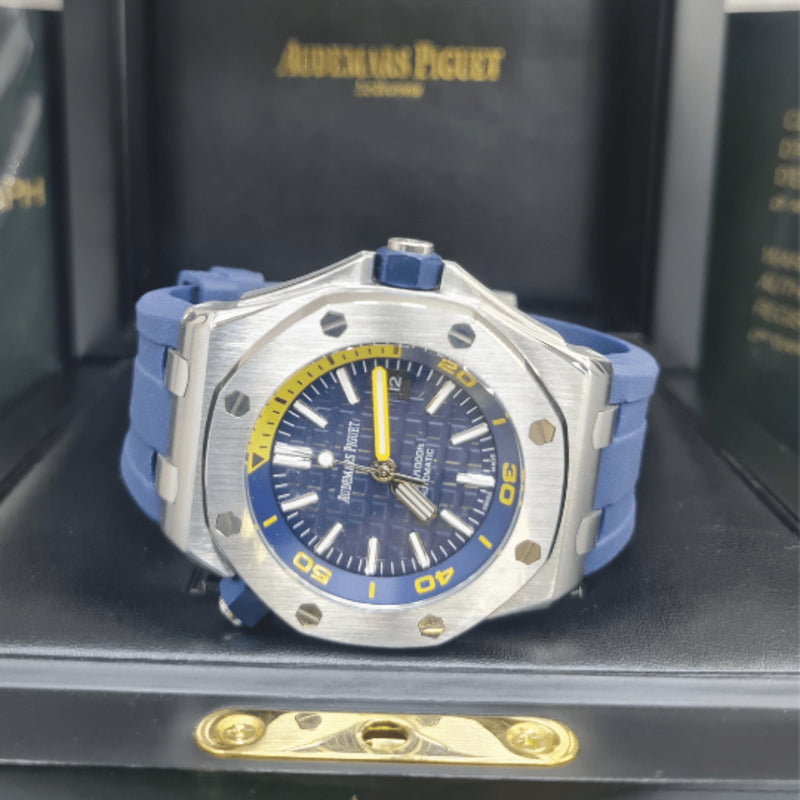 Relógio Royal Oak Offshore Diver Chronograph Azul