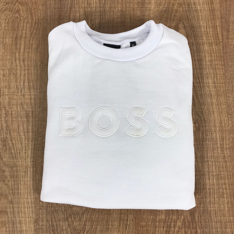 Blusa Moletom Boss - Branca