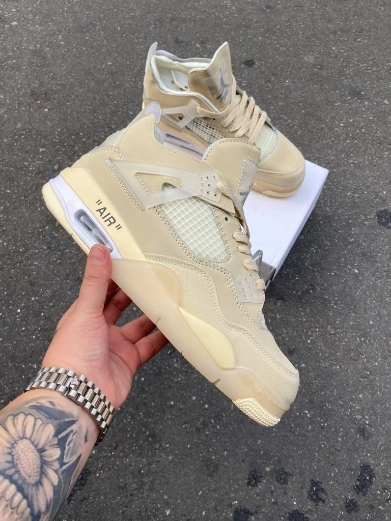 Jordan 4 Retro Off-White Sail Women's