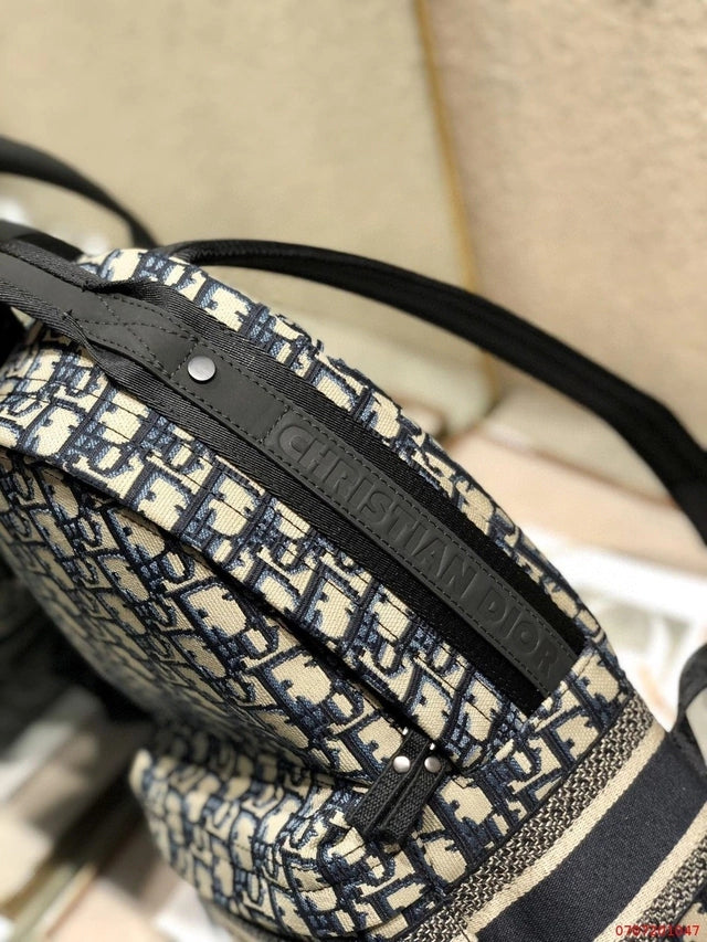 Mochila Christian Dior Oblique Jacquard