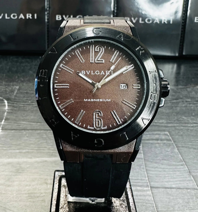 Relogio Bulgari Diagono Magnesium