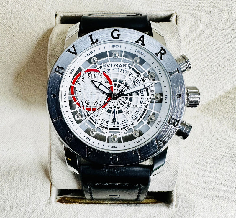 Relógio Bvlgari Skeleton Spider Man