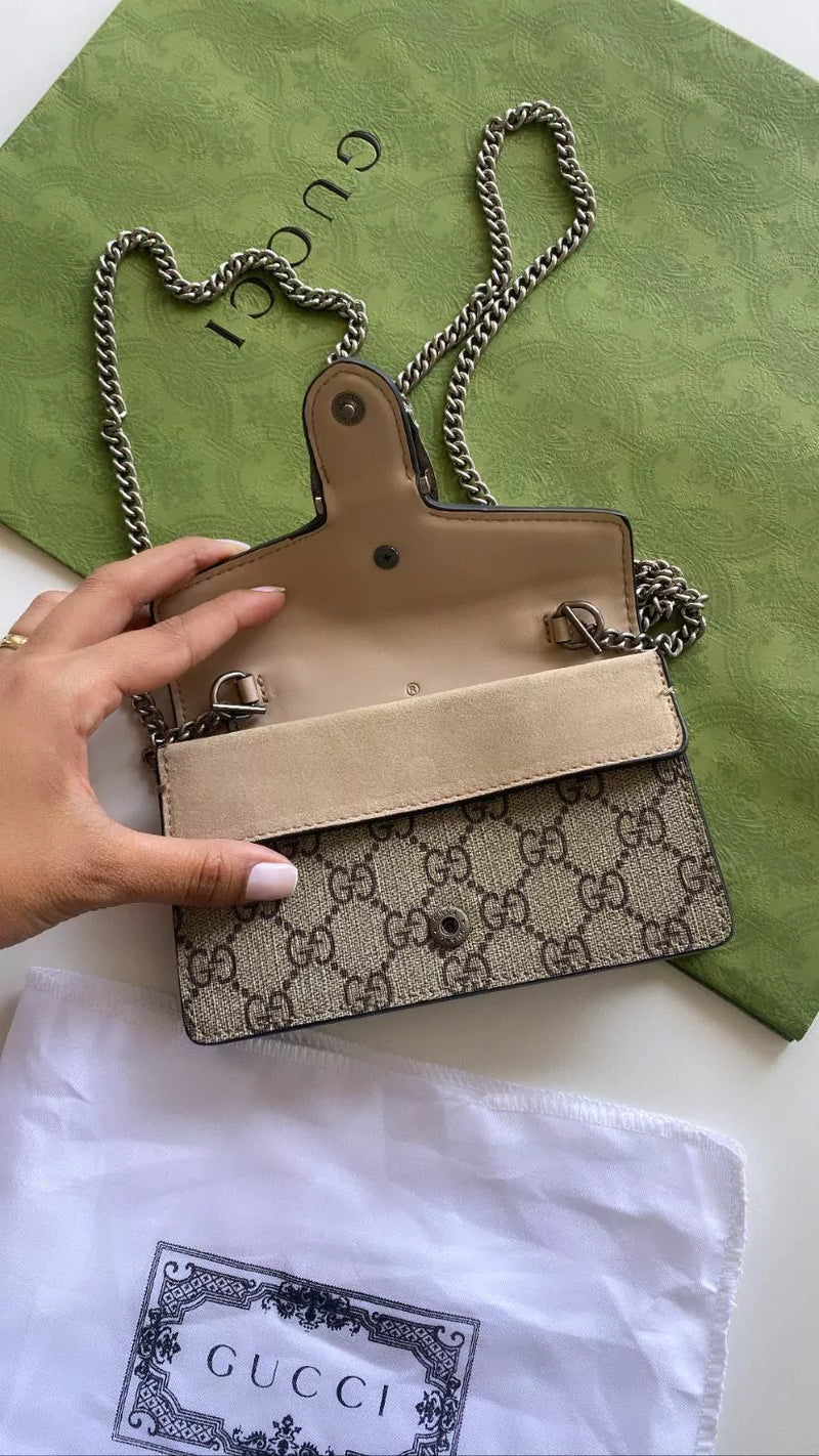 Bolsa GG Dionysus Super Mini