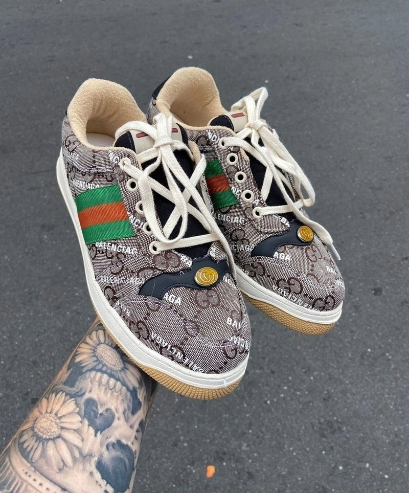 Tenis Gucci Screener X Supreme