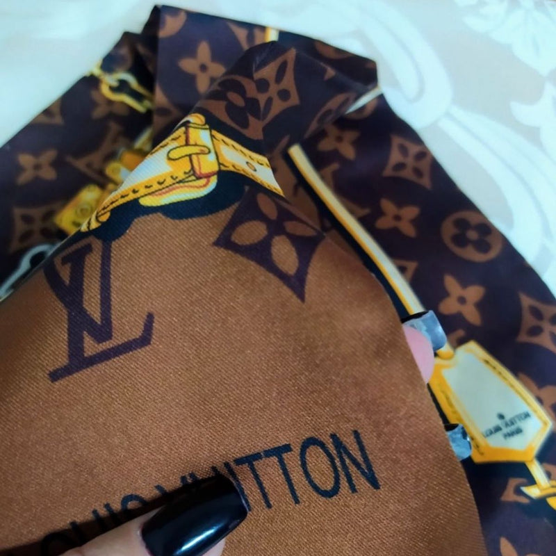 Louis Vuitton Bandeau Monogram Confidential Silk