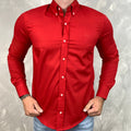 Camisa Social Longa Tricoline HB