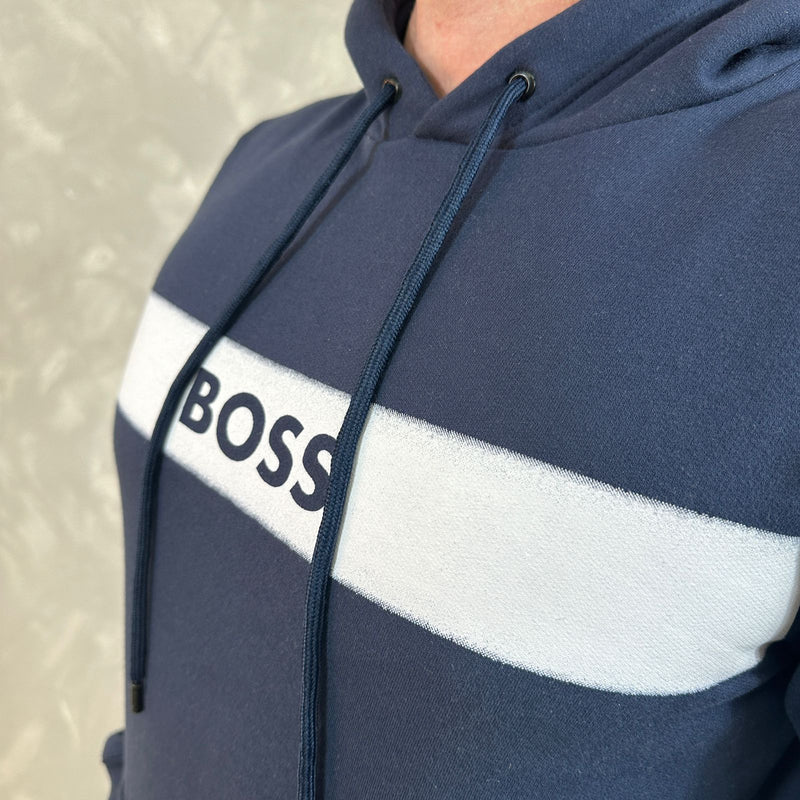 Casaco Moletom Boss - Azul