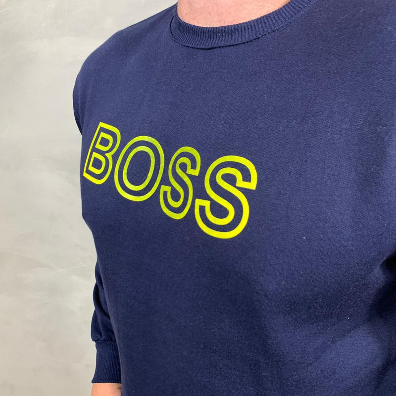 Blusa Moletom Boss - Azul