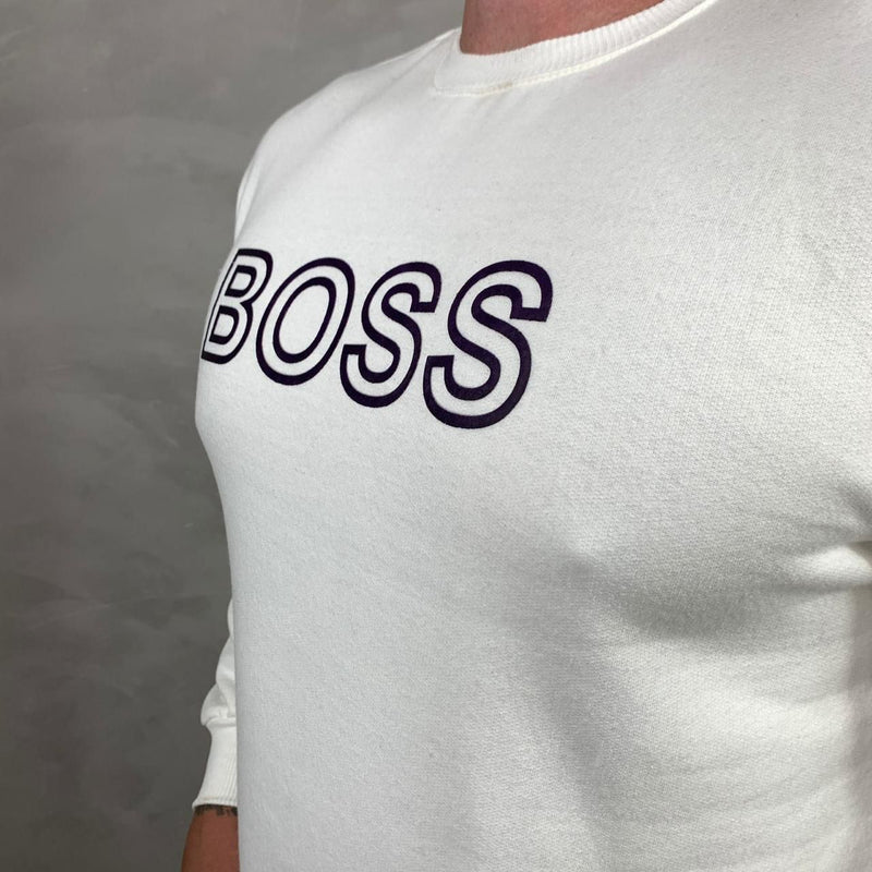 Blusa Moletom Boss - Branca