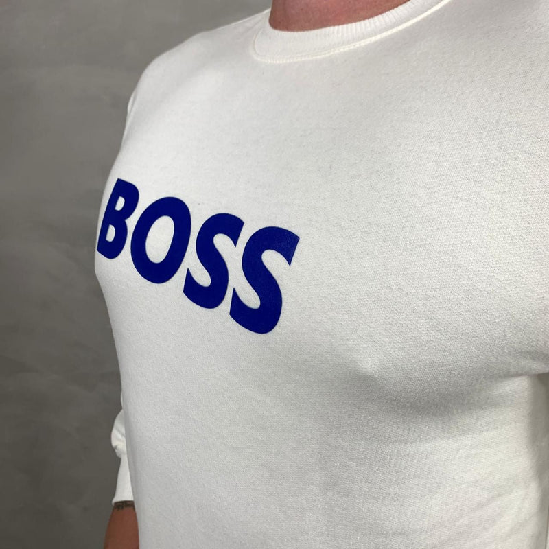 Blusa Moletom Boss - Branco