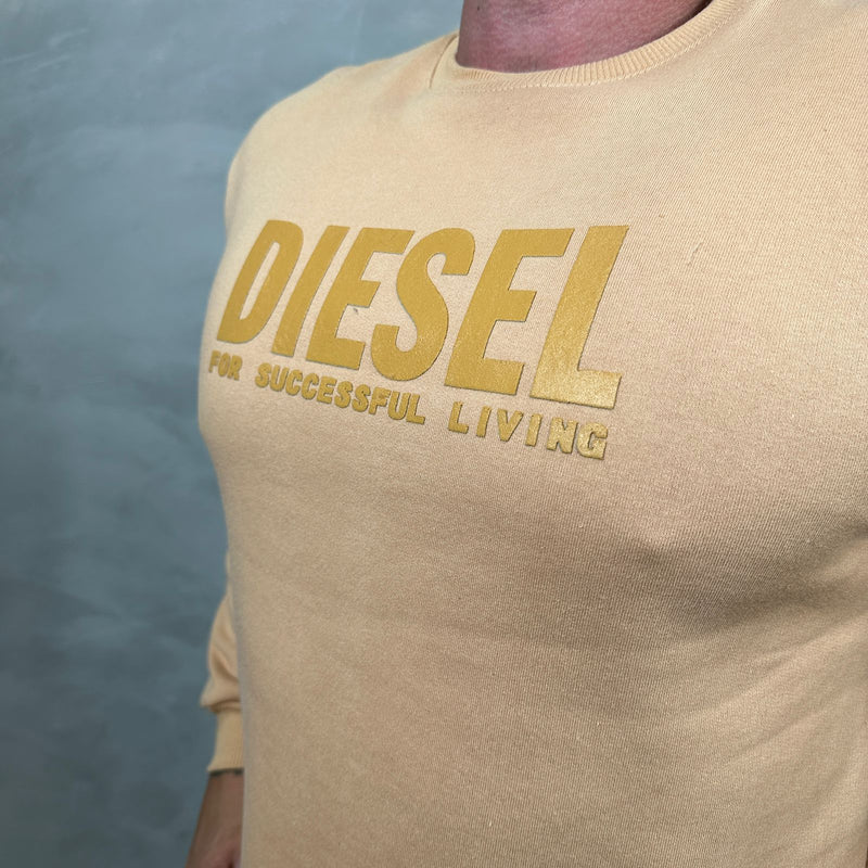 Blusa Moletom Diesel - Bege