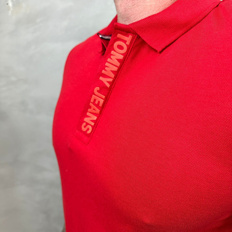 Camisa Polo Tommy - Vermelho