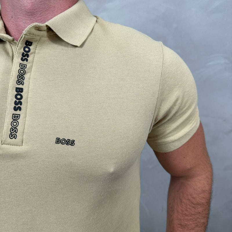 Camisa Polo Hugo - Cáqui