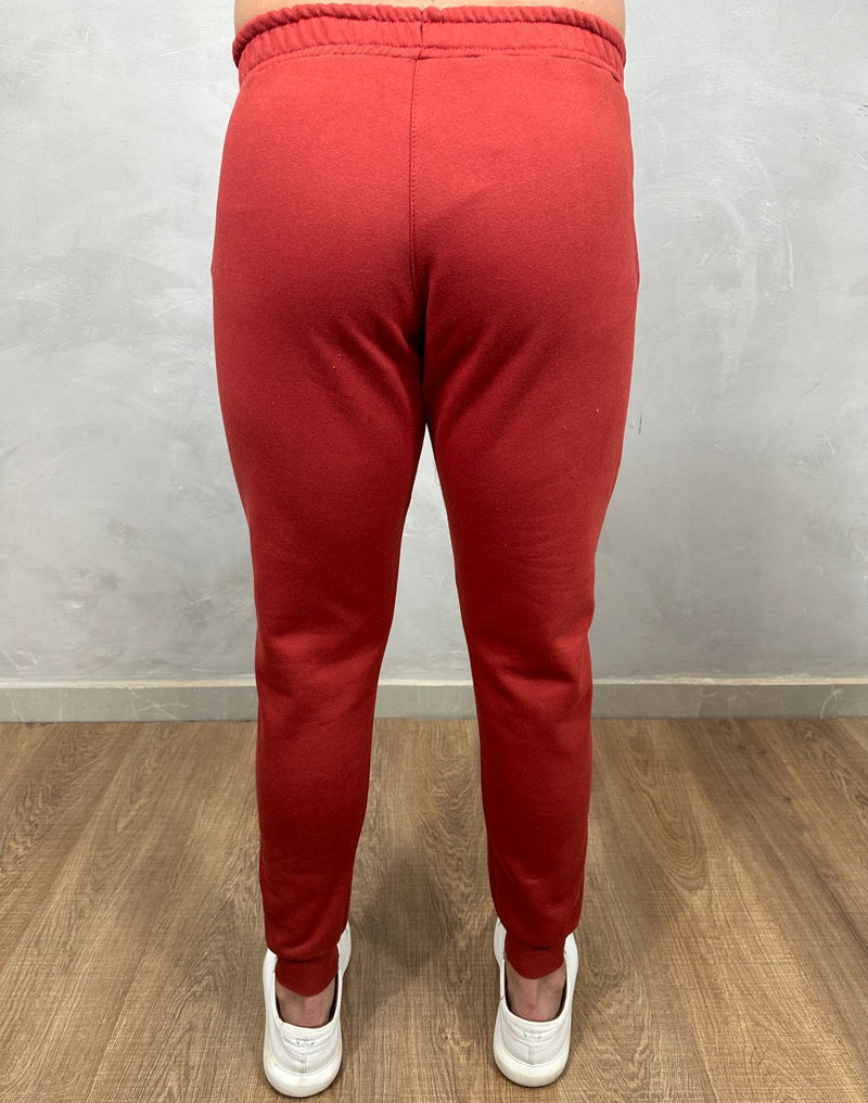 Calça Moletom Boss - Vermelho