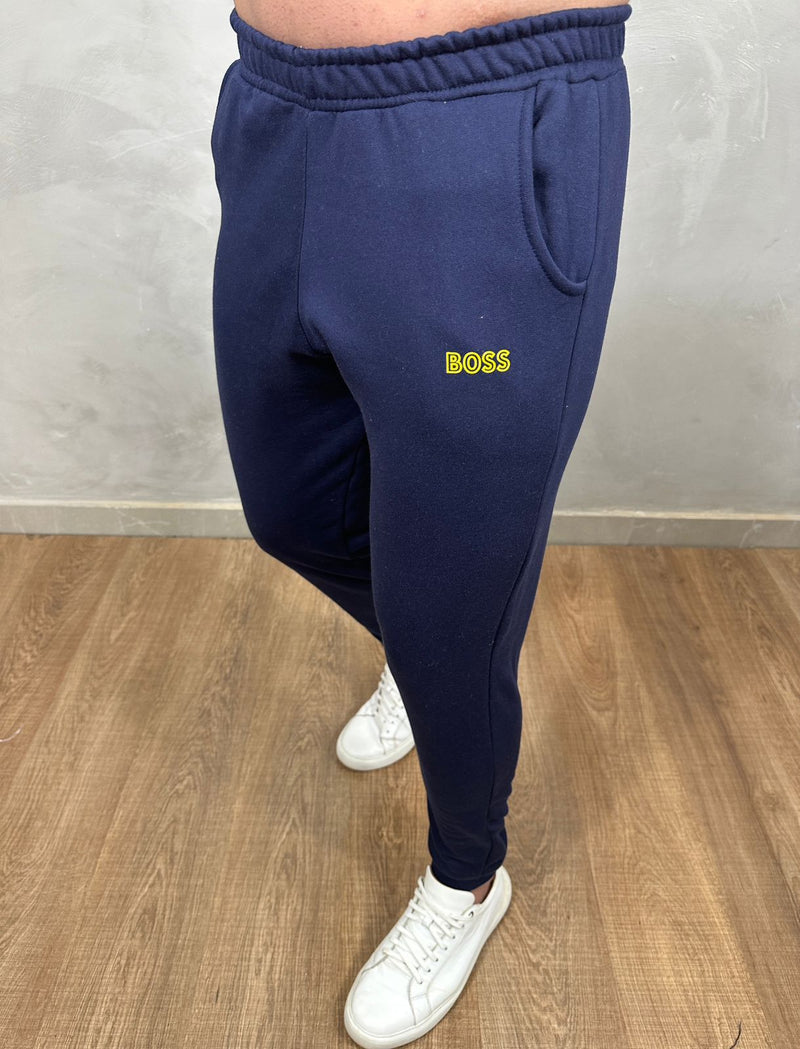 Calça Moletom Boss - Azul