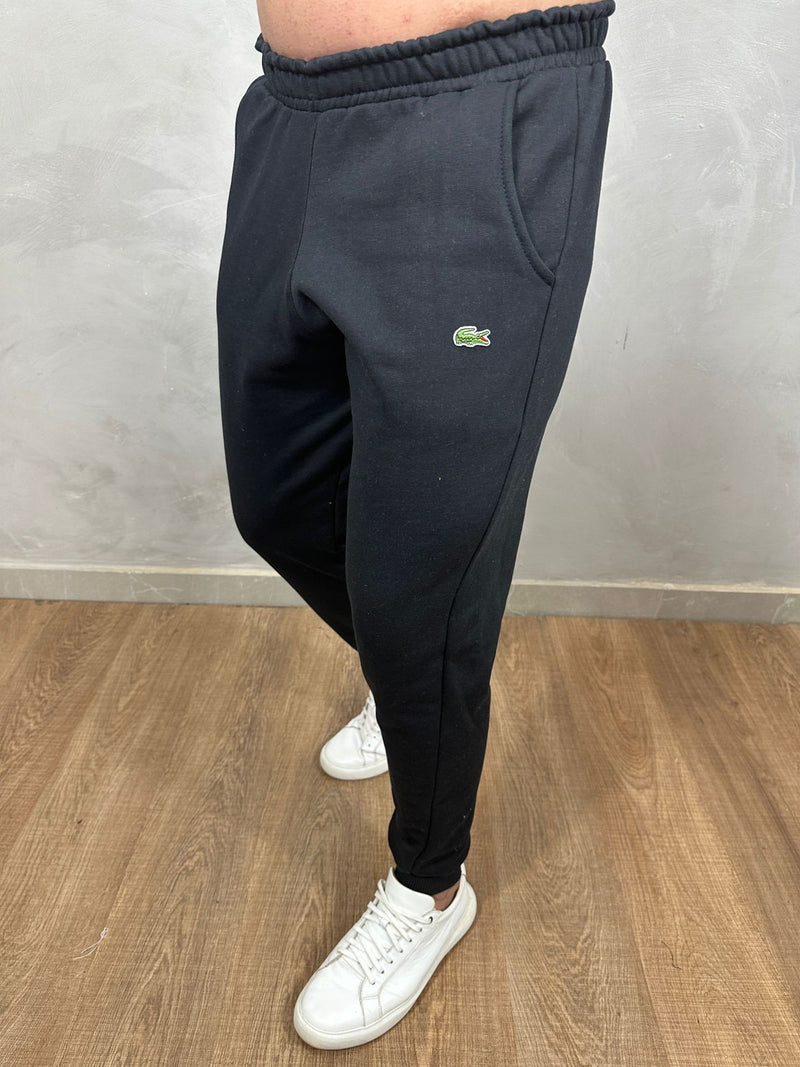 Calça Moletom Lacoste - Preta