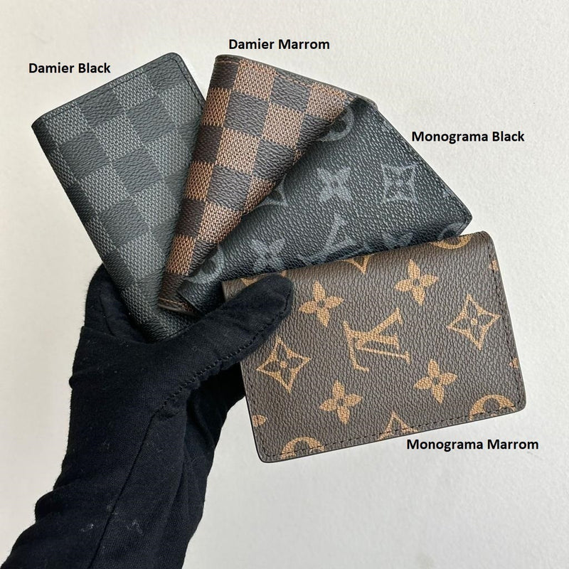Porta Cartões Slim Damier