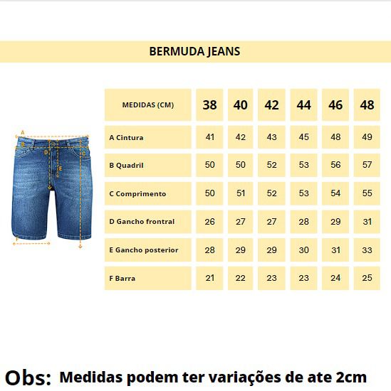 Bermuda Jeans Lacoste