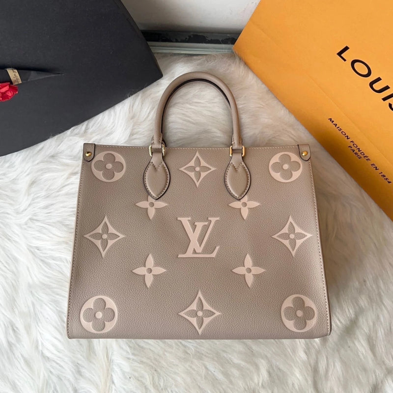 Bolsa LV tote On the Go MM