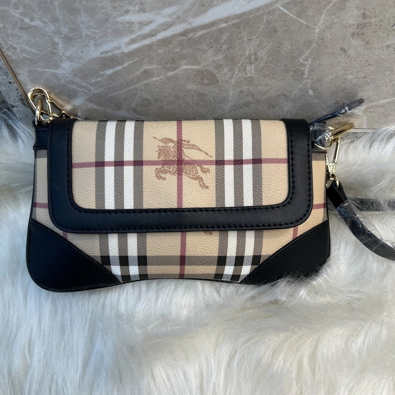 Bolsa Burberry Baguette Xadrez