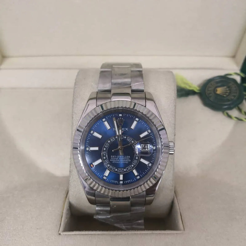 Rolex Sky Dweller Azul