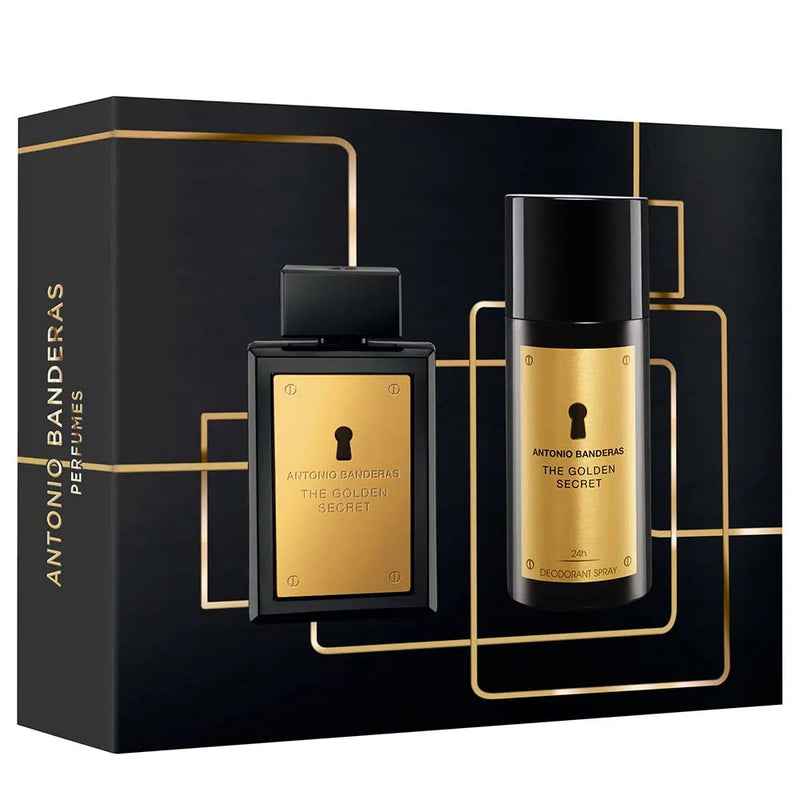 Antonio Banderas Golden Secret Kit – Perfume Masculino + Desodorante Corporal