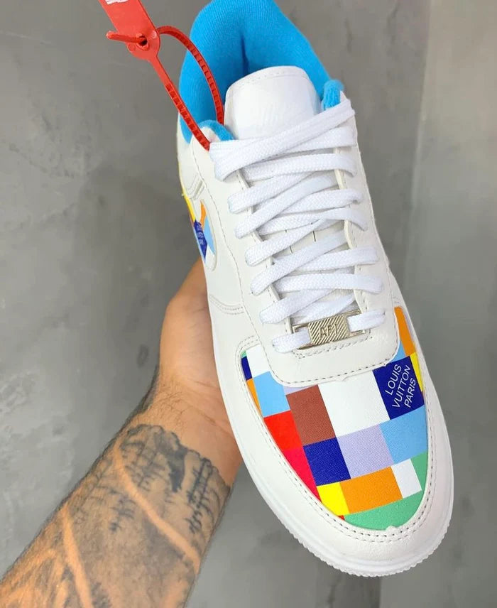 Tênis Air Force 1 Collab Louis Vuitton