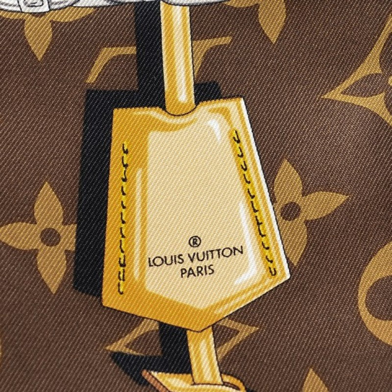 Louis Vuitton Bandeau Monogram Confidential Silk