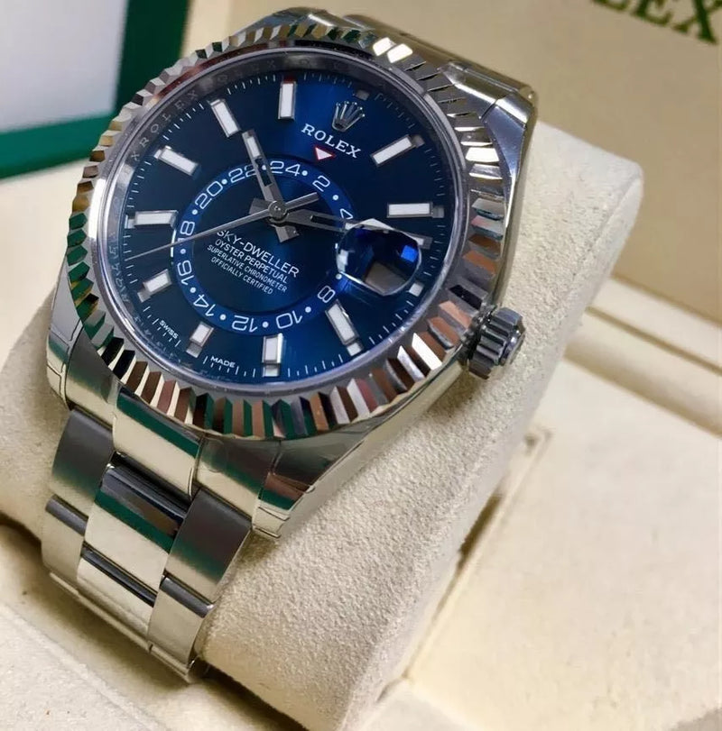 Rolex Sky Dweller Azul