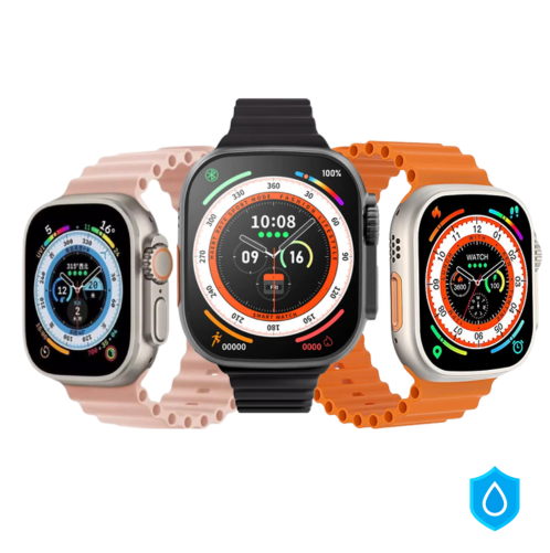 Smartwatch Serie 8 Ultra a prova d'água + Pulseira de Brinde