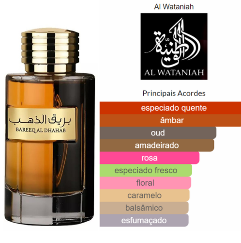 Perfume Al Wataniah Bareeq al Dhahab EDP 100ML