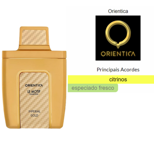 Perfume Orientica Le Motif Imperial Gold EDP 85ml