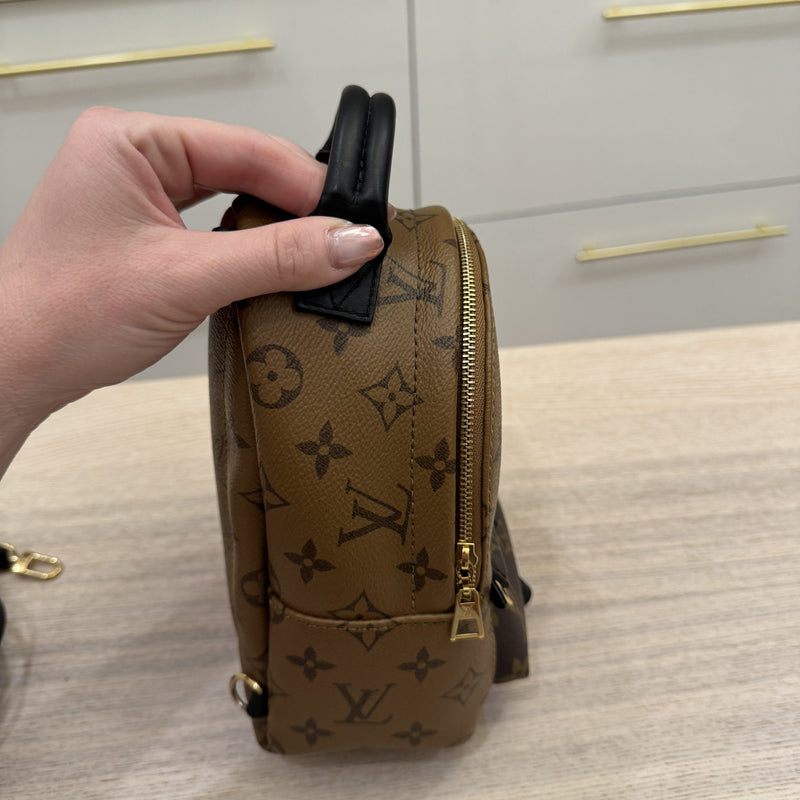 Mochila Louis Vuitton Palm Springs Monogram Mini
