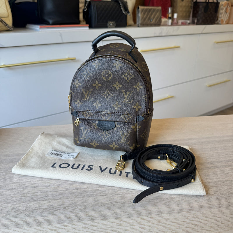 Mochila Louis Vuitton Palm Springs Monogram Mini