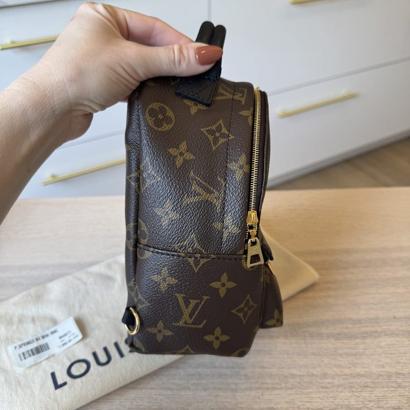 Mochila Louis Vuitton Palm Springs Monogram Mini