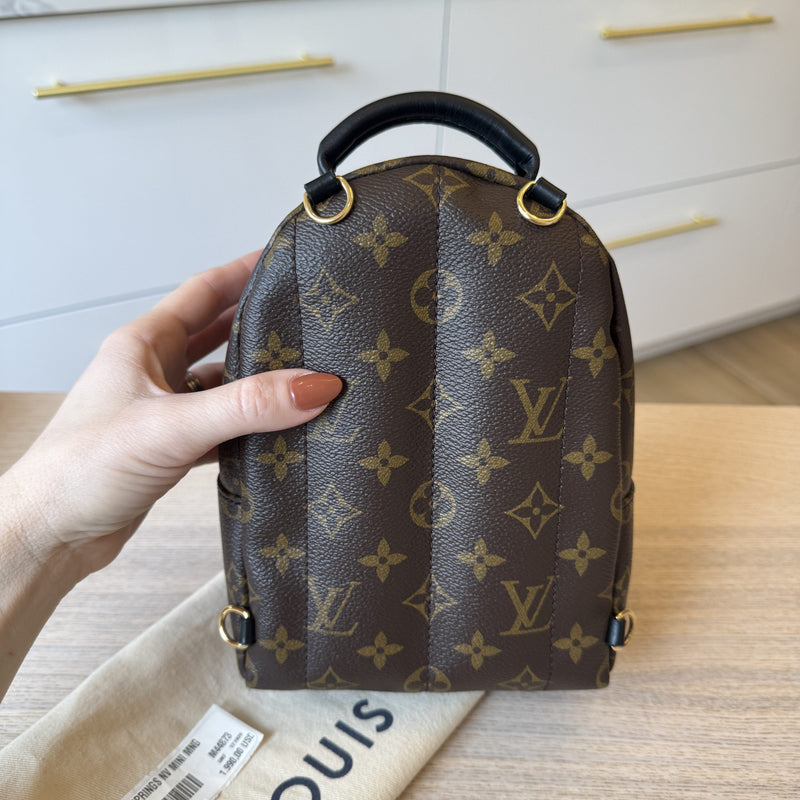 Mochila Louis Vuitton Palm Springs Monogram Mini
