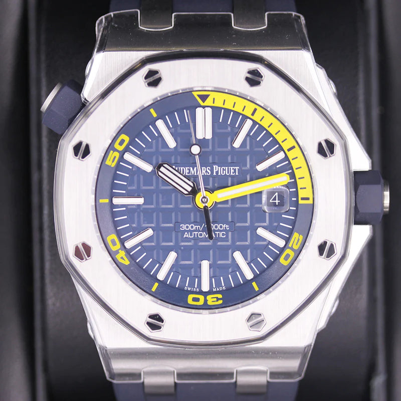 Relógio Royal Oak Offshore Diver Chronograph Azul