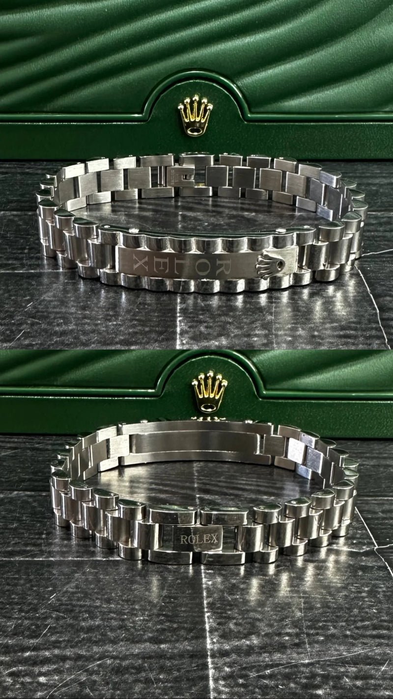 Pulseira Rolex em Prata