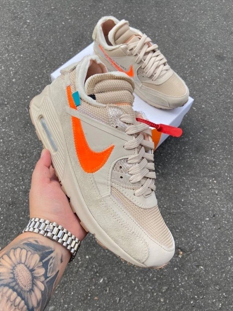 Tênis Nk Air Max 90 Colab OFF WHITE DESERT