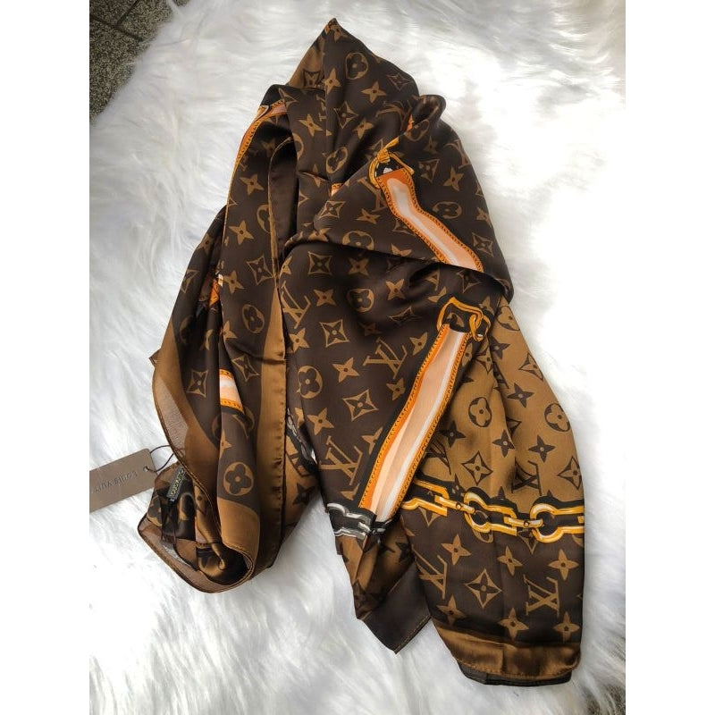 Louis Vuitton Bandeau Monogram Confidential Silk