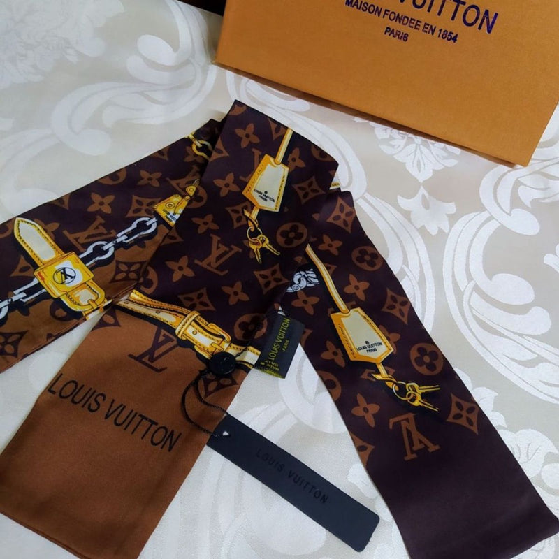 Louis Vuitton Bandeau Monogram Confidential Silk