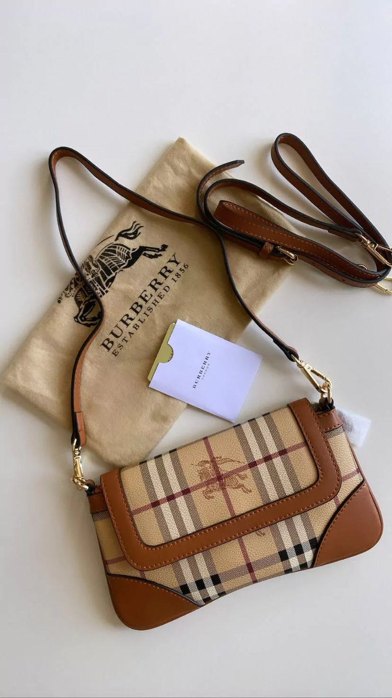 Bolsa Burberry Baguette Xadrez