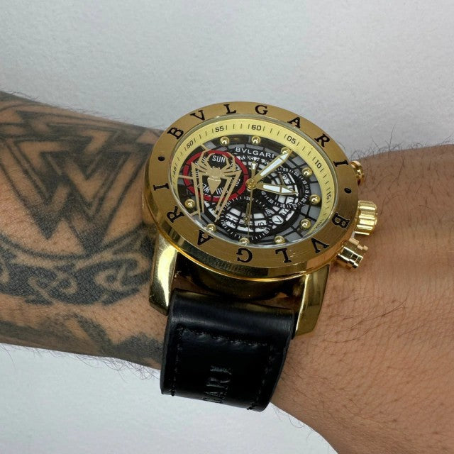 Relógio Bvlgari Skeleton Spider Man