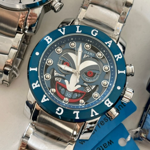 Relógio masculino Bvlgari Coringa