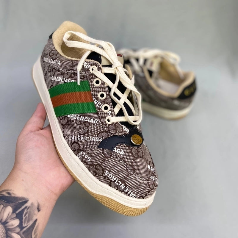 Tenis Gucci Screener X Supreme