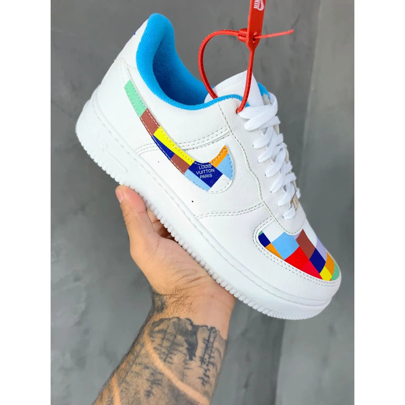 Tênis Air Force 1 Collab Louis Vuitton