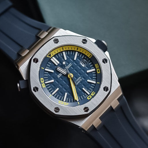 Relógio Royal Oak Offshore Diver Chronograph Azul