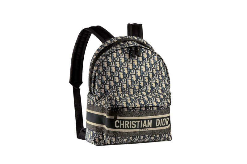 Mochila Christian Dior Oblique Jacquard